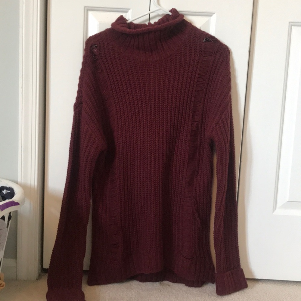 comfy turtle neck sweater